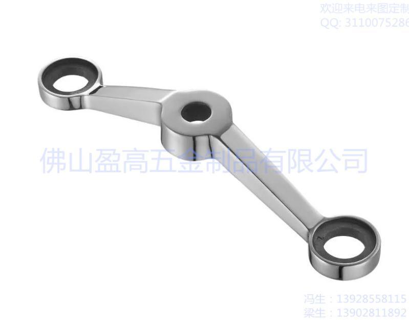 内蒙古幕墙爪厂家 内蒙古不锈钢250型号180°二爪幕墙生产厂家